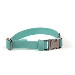 Regulowana obroża dla psa Fur Glamour – Ice Blue (lodowy niebieski) lub Dusty Pink (brudny róż)