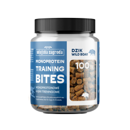 Wiejska Zagroda Przysmak treningowy dla psa Dzik kąski monoproteinowe 150g