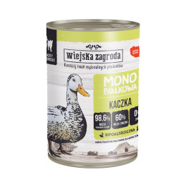 Karma monobiałkowa dla dorosłego kota - kaczka - 400g