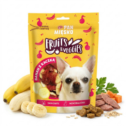 Pan Mięsko Przysmak dla psa Fruits & Veggies Banan z kaczką 100g