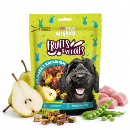 Pan Mięsko Przysmak dla psa Fruits & Veggies Gruszka z królikiem 100g